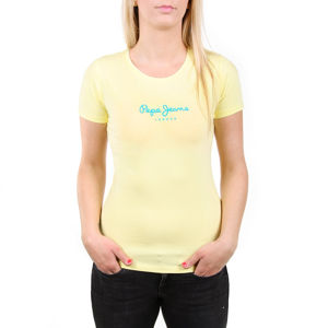 Pepe Jeans dámské žluté tričko Virginia